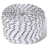 VidaXL Bootsseil Polyester geflochten 8mmx50m