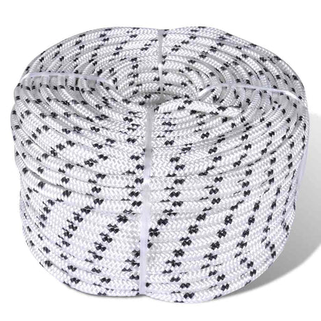 Vidaxl Bootseil Polyester geflochten 14mmx50m