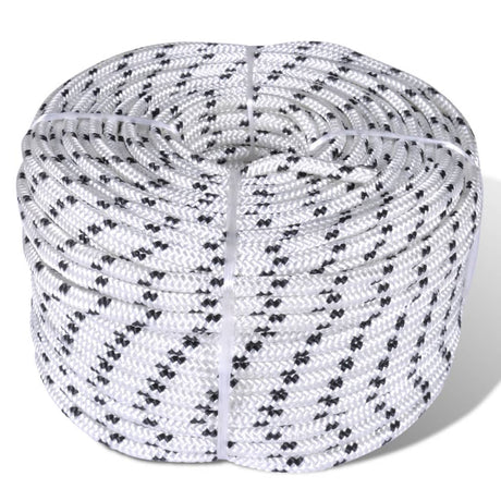 Vidaxl Bootseil Polyester geflochten 14mmx50m