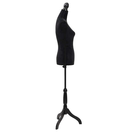 Vidaxl Estalage Doll Torso Frau schwarz
