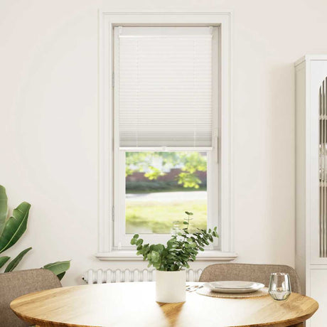 Vidaxl Plisséjalind 40x125 cm Weiß