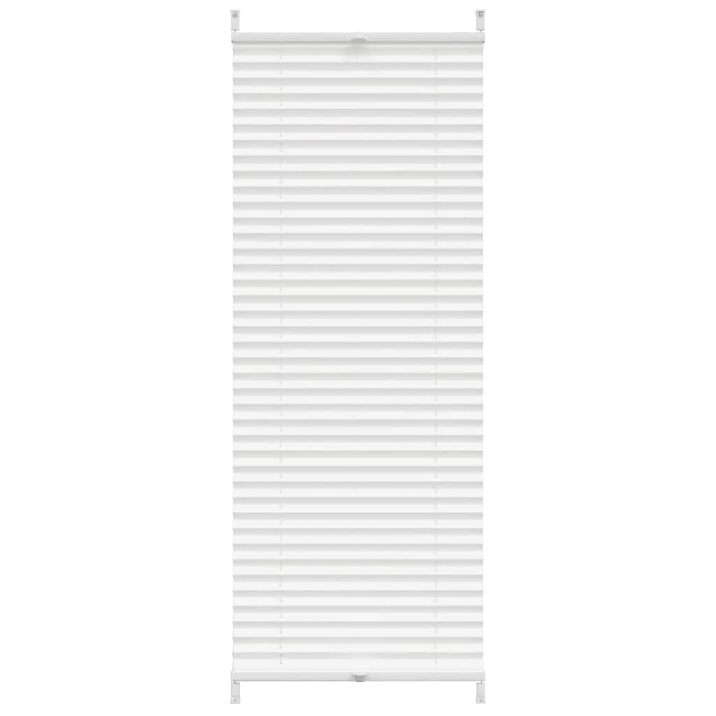 VidaXL Plisseerollo 40x150 cm weiß