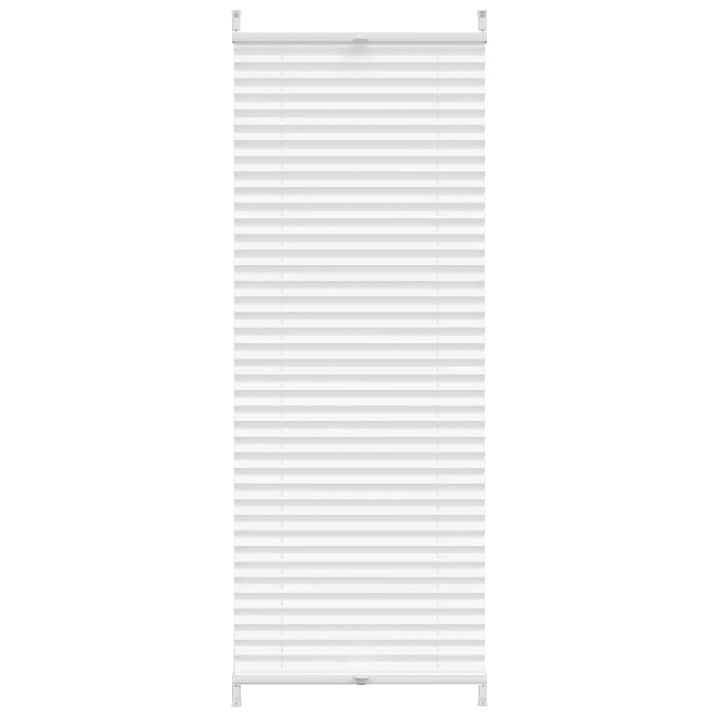 Vidaxl Plisséjalind 60x125 cm Weiß