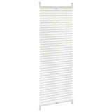 Vidaxl Plisséjalind 60x125 cm Weiß