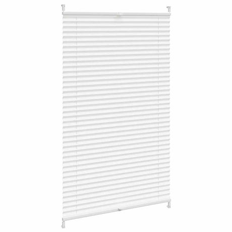 VidaXL Plisseerollo 70x125 cm weiß