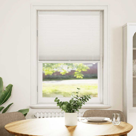 VidaXL Plisseerollo 70x125 cm weiß
