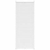 VidaXL Plisseerollo 70x200 cm weiß