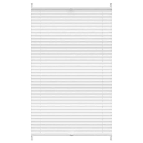 VidaXL Plisseerollo 80x100 cm weiß