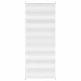 VidaXL Plisseerollo 80x200 cm weiß
