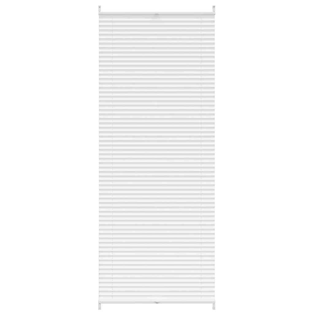 Vidaxl Plisséjalind 90x200 cm Weiß