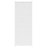 Vidaxl Plisséjalind 90x200 cm Weiß