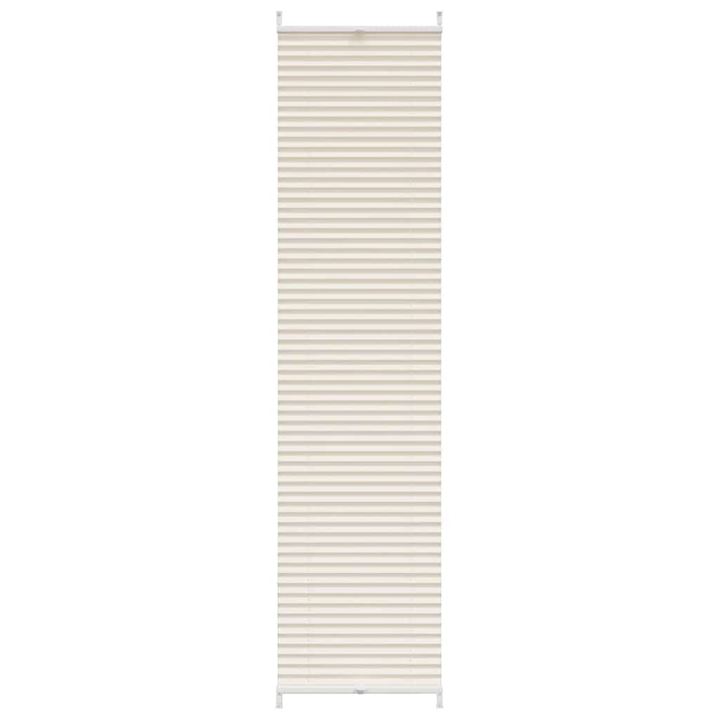 VidaXL Plissees 40x200cm Creme