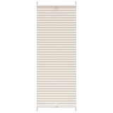 VidaXL Plissees 50x100cm Creme