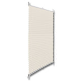 Vidaxl Plisséjalind 50x125 cm Creme