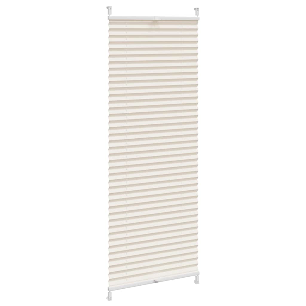 Vidaxl Plisséjalind 50x150 cm Creme