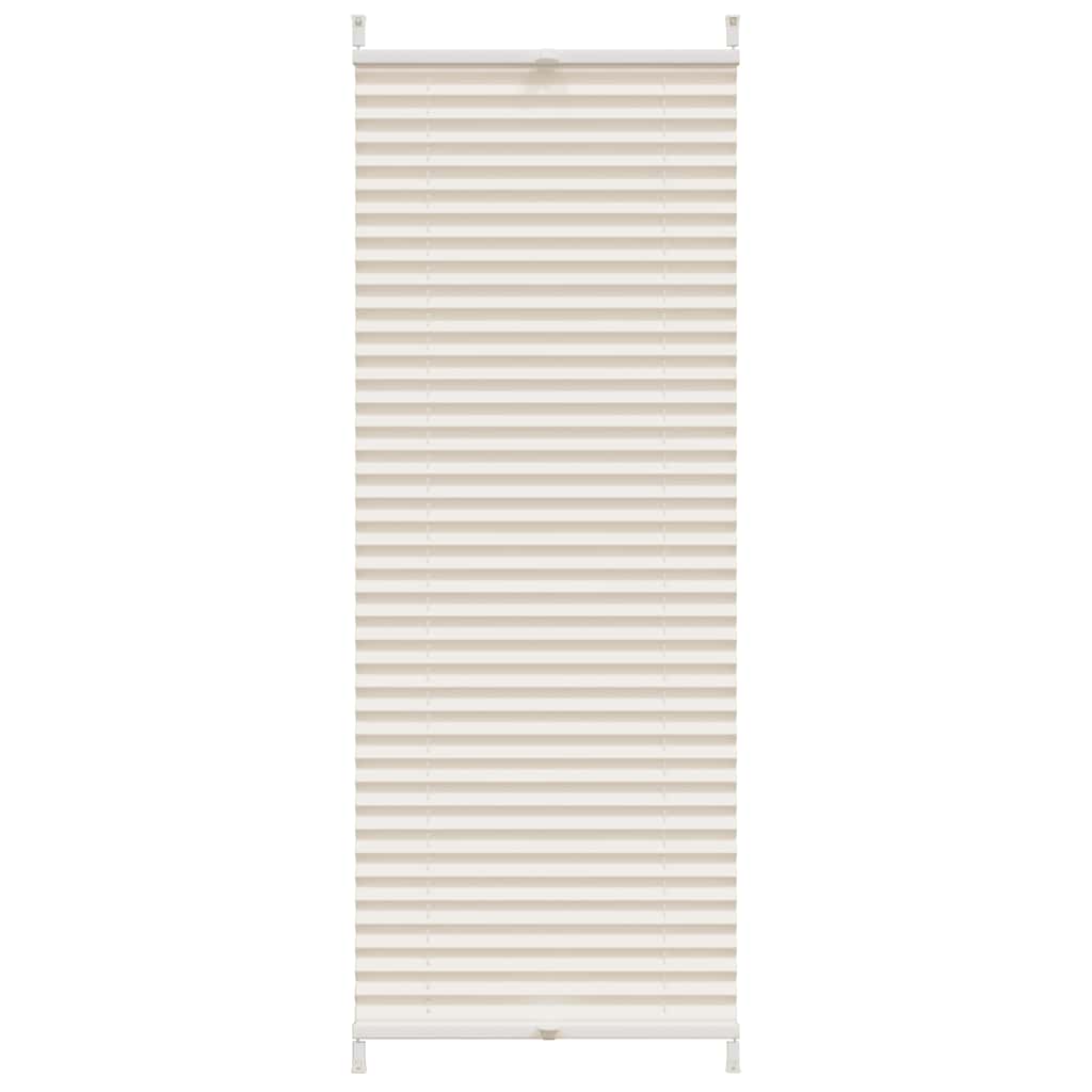 VidaXL Plisseerollo 60x125 cm creme