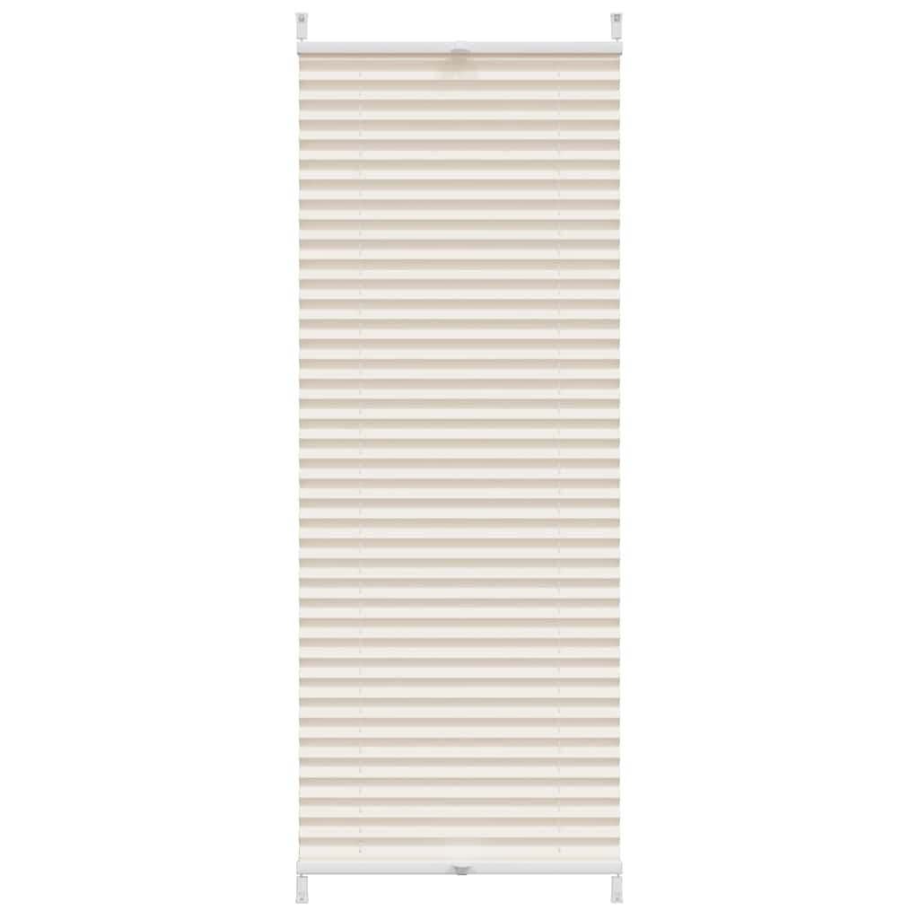 VidaXL Plisseerollo 60x125 cm creme