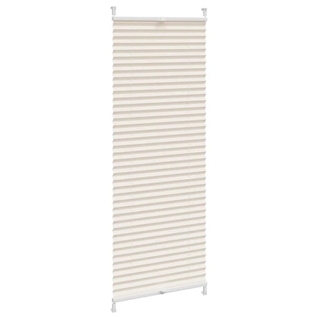VidaXL Plisseerollo 60x125 cm creme