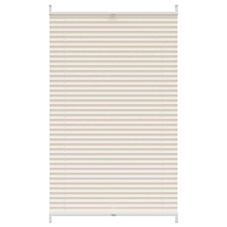 Vidaxl Plissé Roller Blind 70x150 cm Creme