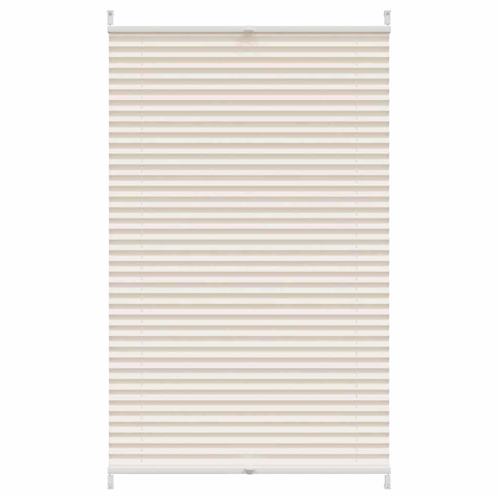 Vidaxx Plissee-Rollo 80x100cm Creme