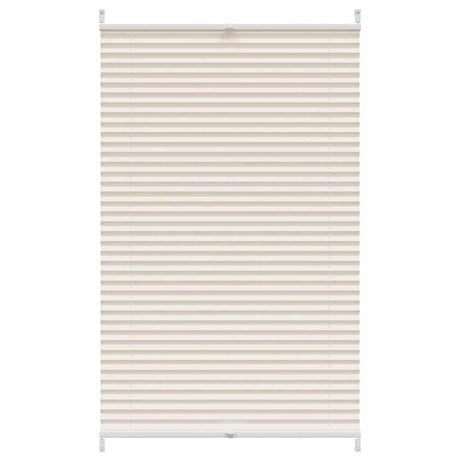 Vidaxx Plissee-Rollo 80x100cm Creme