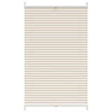 Vidaxx Plissee-Rollo 80x125cm creme