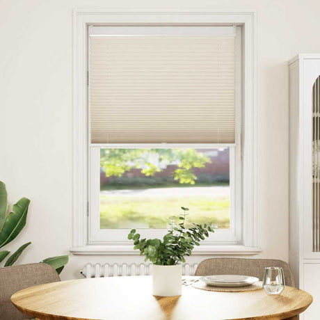 Vidaxx Plissee-Rollo 80x125cm creme