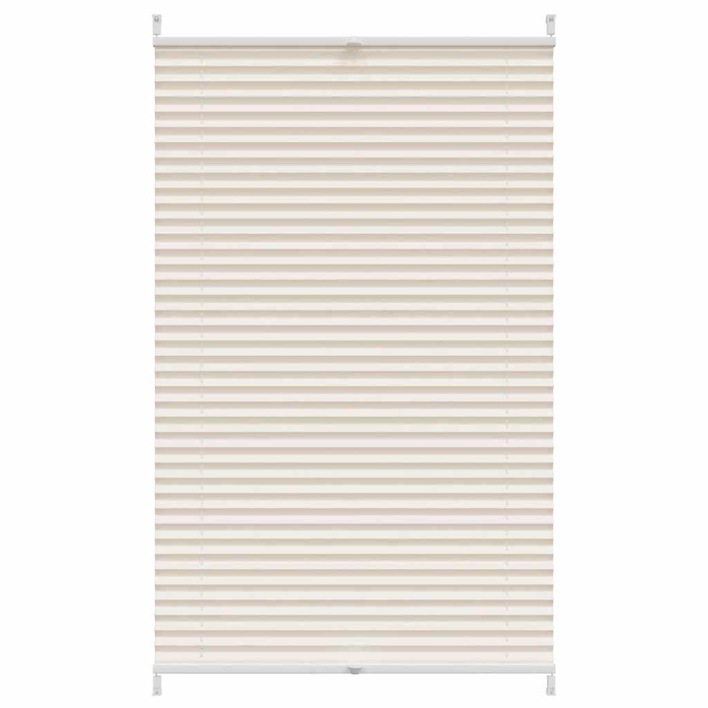 Vidaxx Plissee-Rollo 80x150cm creme