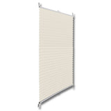 Vidaxl Plissé Roller Blind 80x200cm Creme