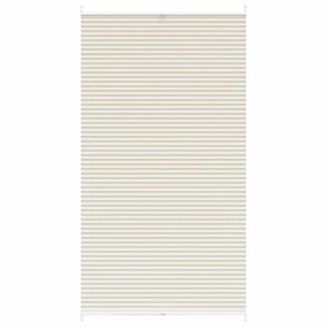 VidaXL Plissees 100x200cm Creme