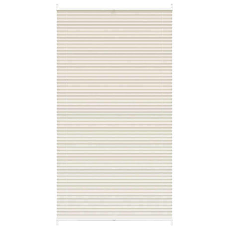VidaXL Plissees 100x200cm Creme