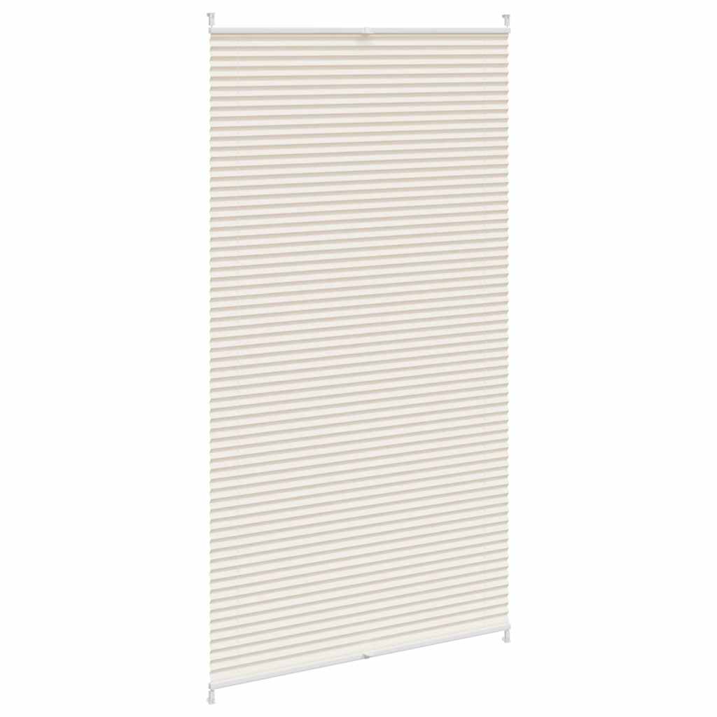 VidaXL Plissees 100x200cm Creme