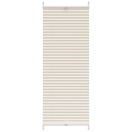 VidaXL Plisseerollo 40x125cm creme