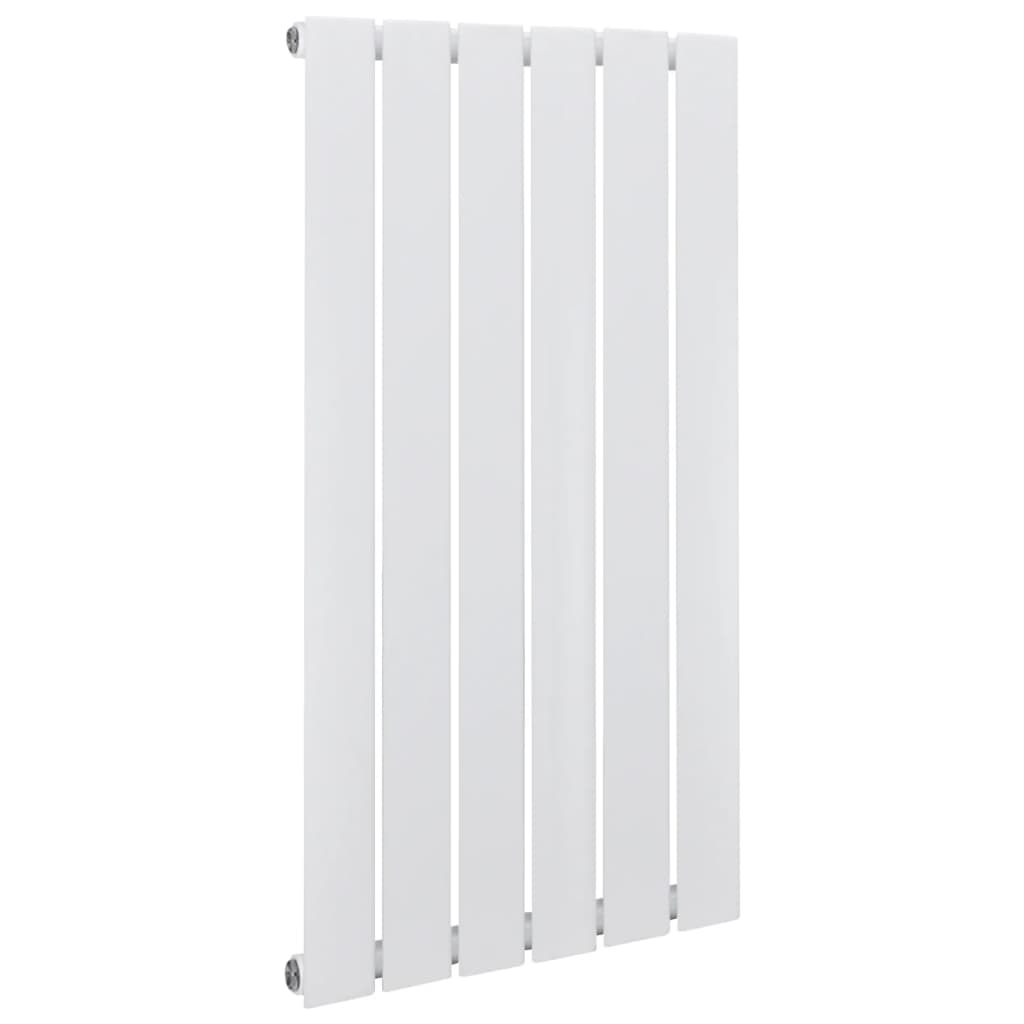 Vidaxl Kühlerheizung 465 x 900 mm Weiß