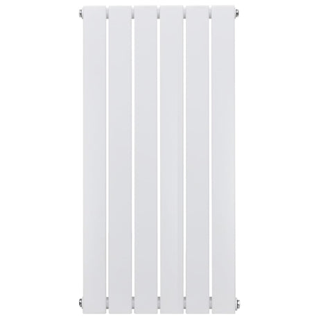 Vidaxl Kühlerheizung 465 x 900 mm Weiß