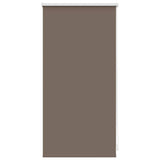 Vidaxx Verdunkelungsrollo 44,4 x 100 cm, Stoffbreite 40 cm, Kaffeebraun