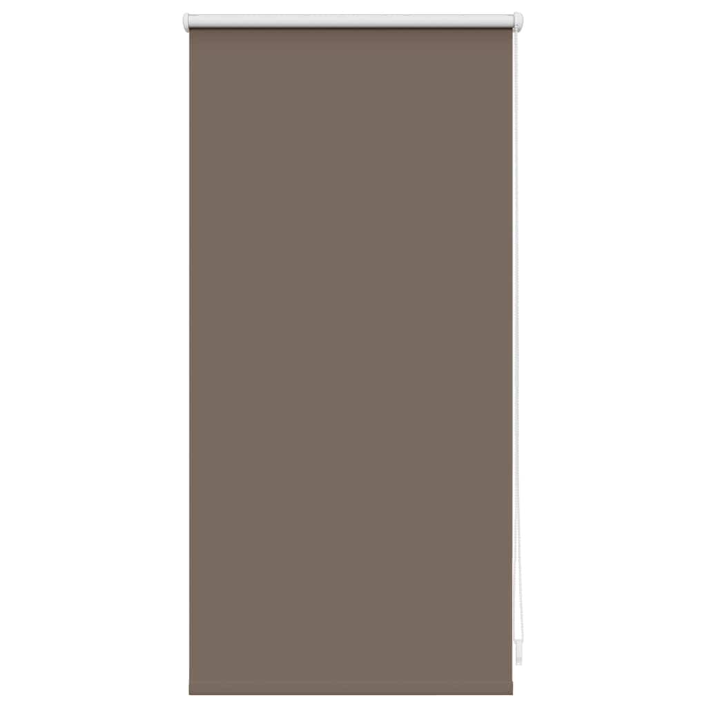 Vidaxx Verdunkelungsrollo 44,4 x 100 cm, Stoffbreite 40 cm, Kaffeebraun