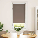 Vidaxx Verdunkelungsrollo 44,4 x 100 cm, Stoffbreite 40 cm, Kaffeebraun