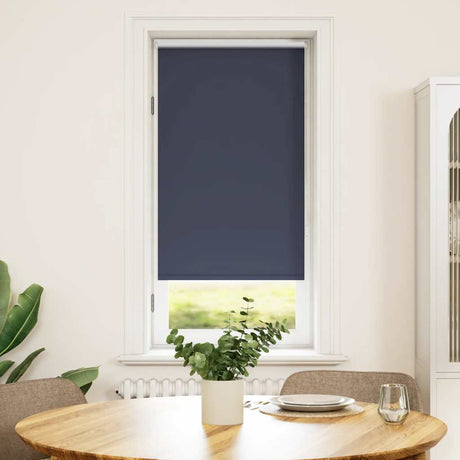 Vidaxx Verdunkelungsrollo 44,4 x 100 cm, Stoffbreite 40 cm, Marineblau, Blau