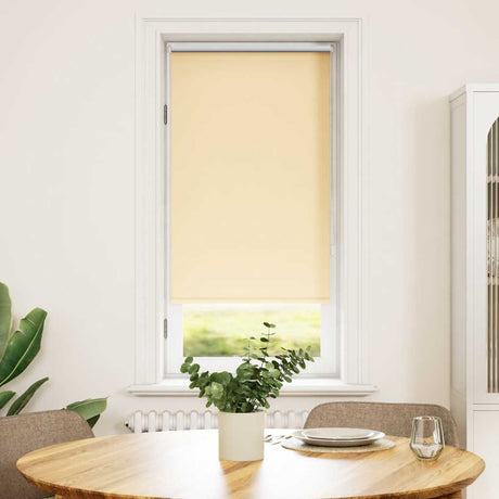Vidaxx Verdunkelungsrollo 64,4 x 120 cm, Stoffbreite 60 cm, Beige