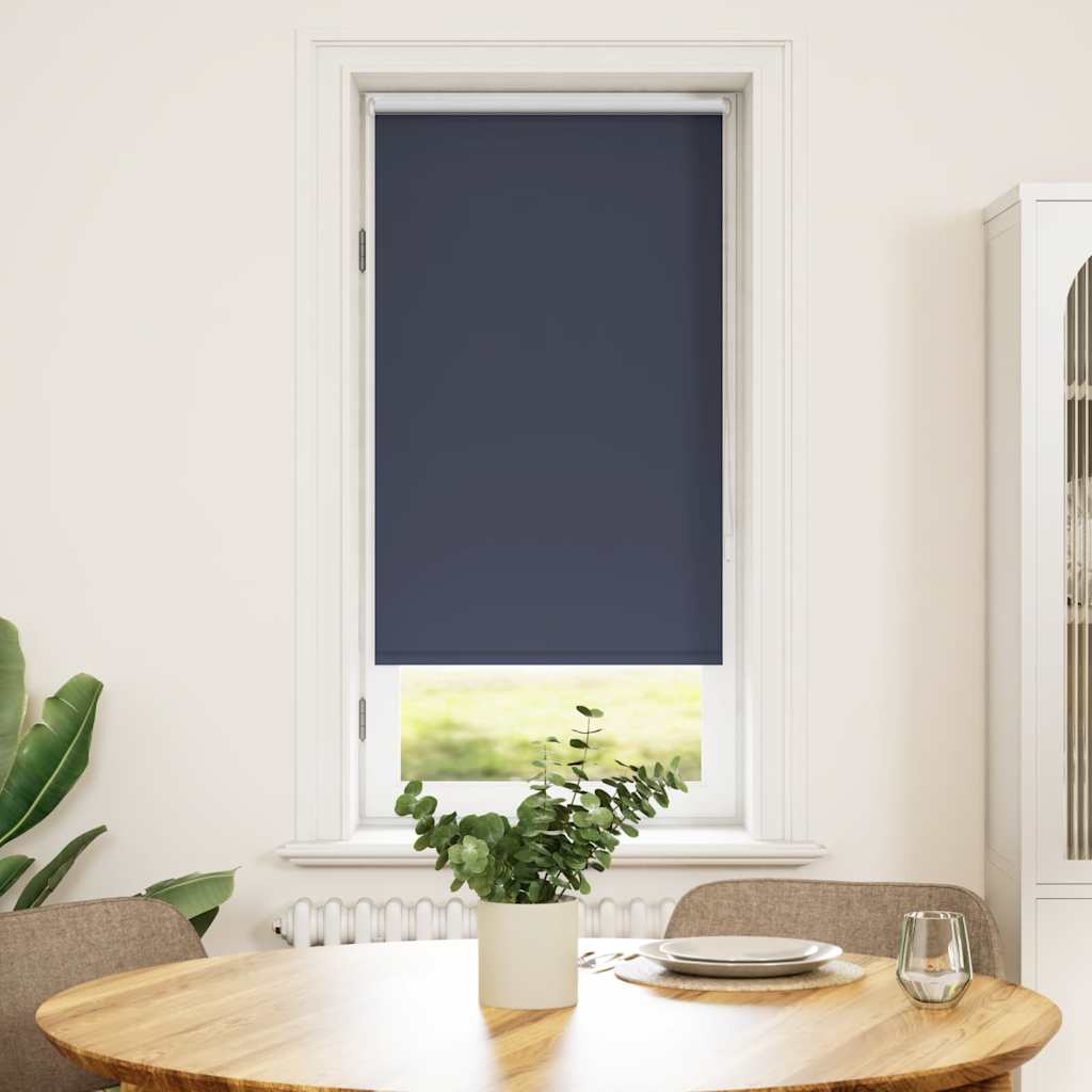 Vidaxl Roller Blind verdämmen 60 x 120 cm Marineblau