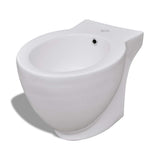 Vidaxl stehend Bidet um Keramik Weiß