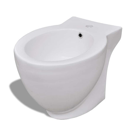 Vidaxl stehend Bidet um Keramik Weiß