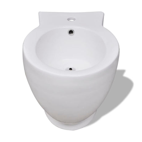 Vidaxl stehend Bidet um Keramik Weiß
