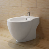 Vidaxl stehend Bidet um Keramik Weiß