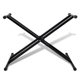 VIDAXL Einstellbare Tastaturständer Doppel X-Frame