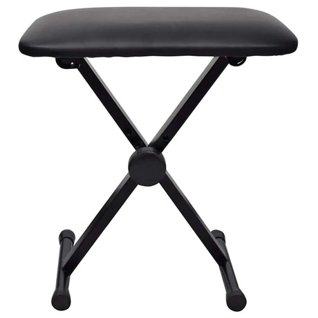 VIDAXL -Tastaturklavierhocker einstellbar und faltbar