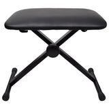 VIDAXL -Tastaturklavierhocker einstellbar und faltbar