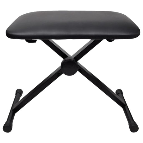 VIDAXL -Tastaturklavierhocker einstellbar und faltbar