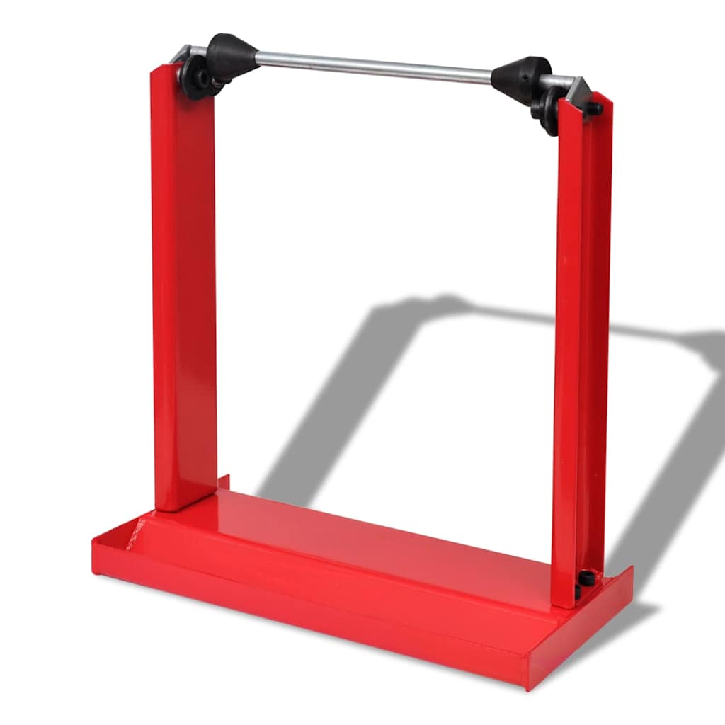 Vidaxl Motorrad Wiel Balancer Rot